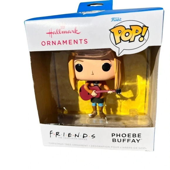 NEW Hallmark FRIENDS Phoebe Buffay - FUNKO POP!Cute Christmas Ornament - Picture 3 of 7